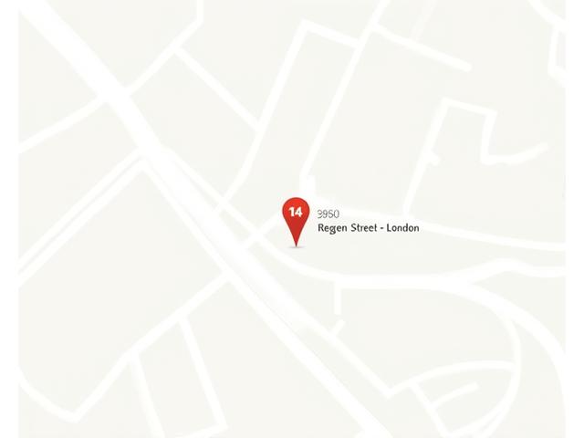 Map showing the location of Energeia Pay office at 14 Regent Street, London