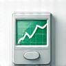Energy consumption chart icon